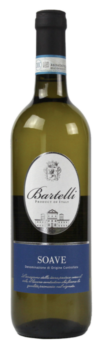 Вино Bartelli Soave сухе біле 12% 0.75 л
